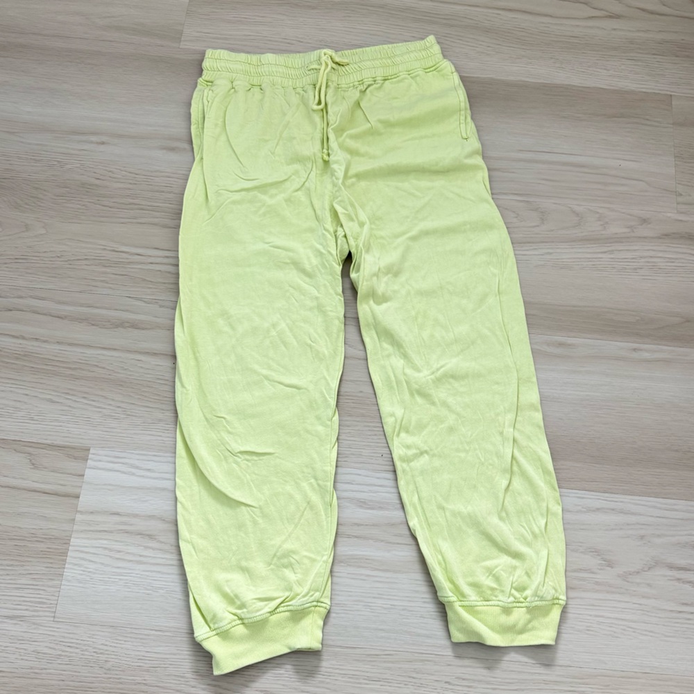 Urban Outfitters Light Yellow/Green Joggers
